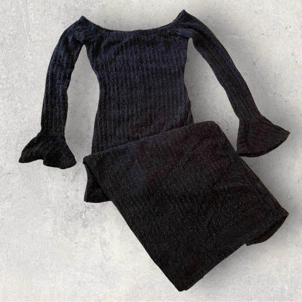 mile high sweater maxi dress